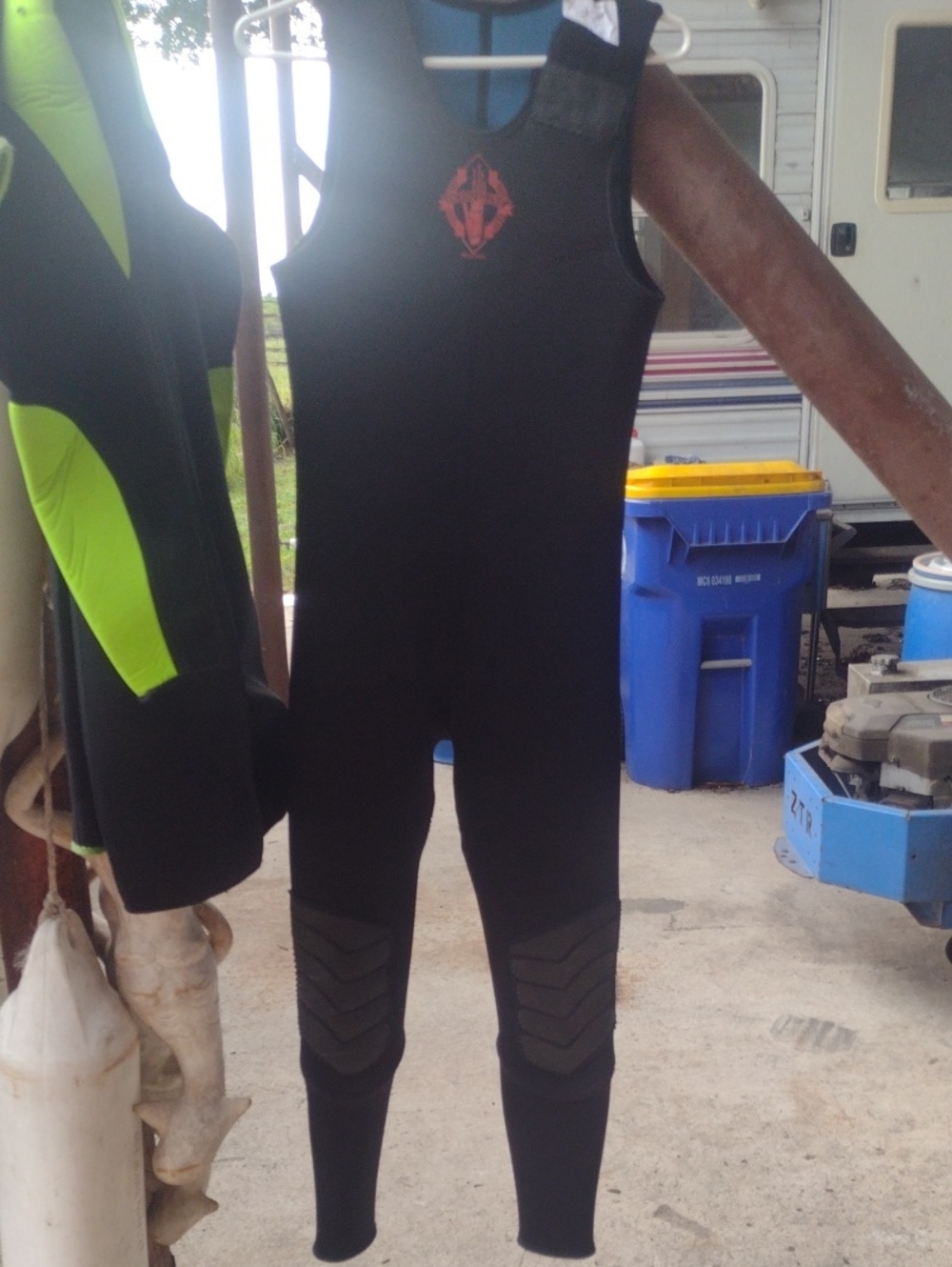 Body Glove Black Neoprene Surf Wetsuit - Red Logo